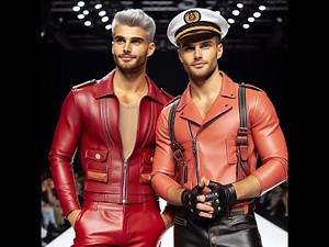 Leather and Style: How Men Create Spectacular Looks.