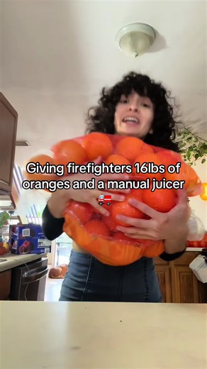 Manual Juicer Gift for Firefighters