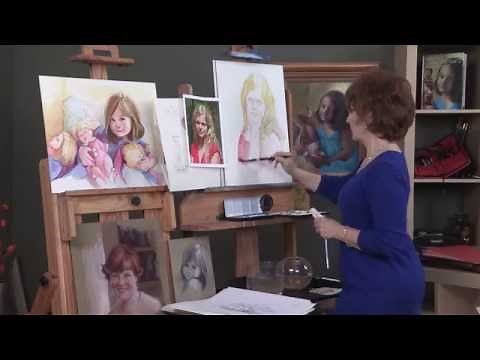 Preview | How to Paint Watercolor Portraits the Easy Way with Luana Luconi Winner
