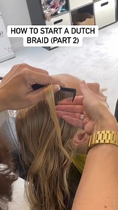 How to start a Dutch Braid. I know a lot of you have commented asking how to begin a Dutch Braid so I have found the original video that went viral with over 17.7 million views on TikTok and edited to show the start 🩷. Hope it helps. Let me know if you have any questions.. #schoolhairstyles #trenzastyle #schoolhair #dutchbraids #dutchbraid #braidtutorial #tranças #lacebraids #hairstylesforgirls #peinados #hairtutorial #hairreels #easyhairstyles #hairvideo #girlshairstyles #nagô #braidsforgirls 