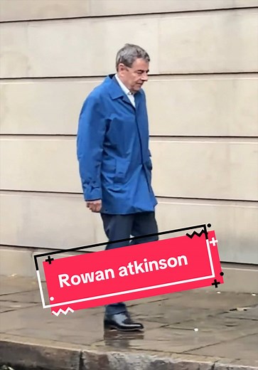 Rowan Atkinson aka mr bean spotted in Liverpool today before a busy week filming his new film in the city centre #photographer #viral #liverpool #mrbean #rowanatkinson