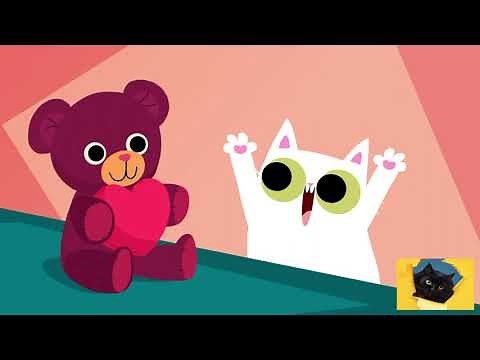 PEEK A BOO CAT / PEEKABOO CAT 1 HOUR LOOP. PEEK A BOO CAT