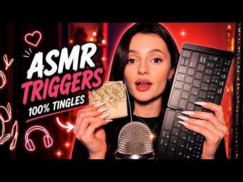ASMR Keyboard Typing vs. Soft Fabric Scratches! ⌨️☁️