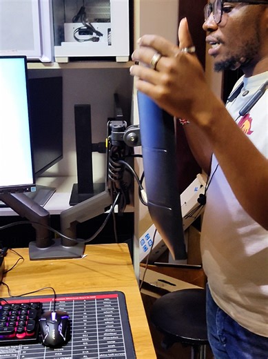 NB DUAL MONITOR MOUNT MODEL -F160 ✅️gas spring ✅️versa (75x75 /100×100) ✅️upto 9kg ✅️charcoal black @10,500 Single Ksh 8,500 Call/Text/Whatsapp 0790210629 #monitor #stand #jibar #nairobitiktokers #fyp