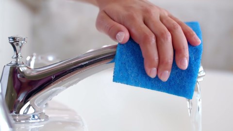 Scotch-Brite® Zero Scratch Scour Pad, 3 Scrubbing Pads, Non-Scratch Scouring Pads for Kitchen and Dish Cleaning