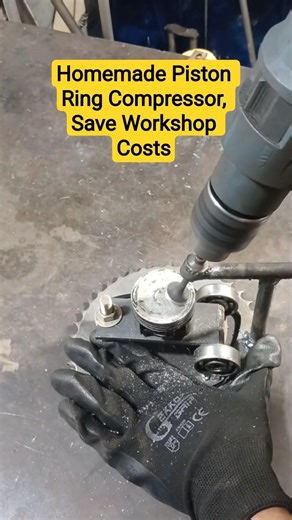 Homemade Piston Ring Compressor, Save Workshop Costs #unitedstates #diy
