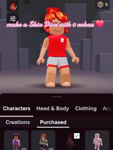 Customize Avatars in Creative RBX Gameplay Experience