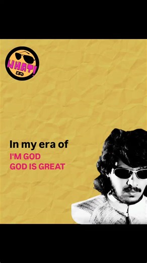 whatಡಾ on Instagram: "GOD is GREAT 💀 . . . #whattt.da #kannadawritings #funnymemes #dboss #uppi #appu #sandalwood #trending #trollpages #explorepage"