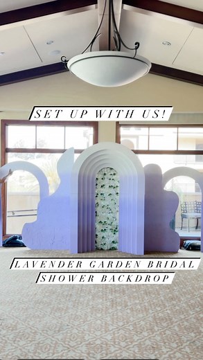 Set up this gorgeous Lavender Garden themed bridal shower with us ✨ Wow what a stunner she turned out to be with guests and venue staff snapping photos away right after the finale. We took a step back to admire it once more before leaving with the thought of how these installations are so precious because they’ll never be two, just alike✌️. Make sure to Like and Follow for more reels and photos coming soon 🙌 Event backdrop design, balloons, and rentals @thesimpleluxeevents specializing in intim