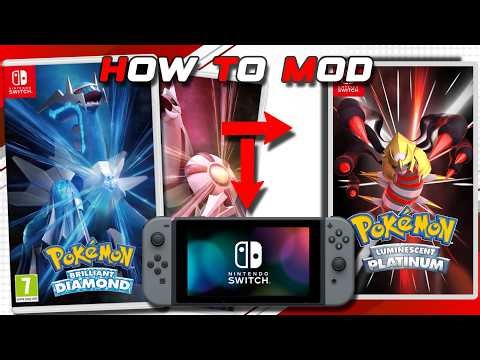 How to Mod Pokémon Brilliant Diamond & Shining Pearl on Nintendo Switch (Custom Mods Guide)