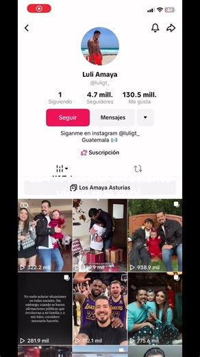 Gaby Asturias y su reacciones en TikTok