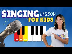 First Singing Lesson for Kids- Solfege Lesson 1 - Videos For Kids