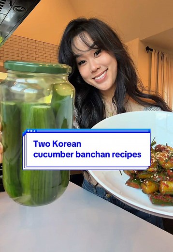 Two Simple Korean Cucumber Banchan Recipes