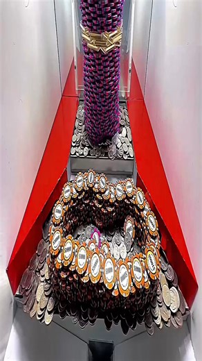 🎰 Tower Crash Challenge – Luxury Coin Pusher #coinpusher #coinpuser #jackpot #highlimit #reel #reels #usareel | Massive Tower us