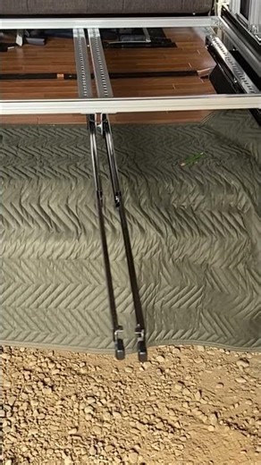 TownAce S'more slide box installation #TownAce #TownAceCamper #TownAceS'more #LightCamper #SlideF...