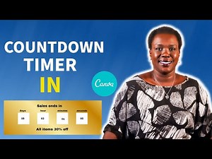 How to Create a Countdown Timer in Canva Free and Quick.