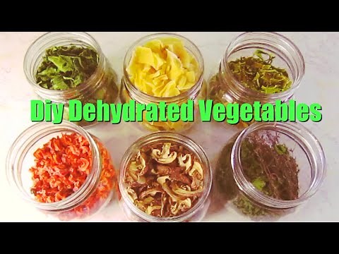 DIY Dehydrated Vegetables | How to Prepare, Dry & Store Veggies | Benefits of Dried Veggies | Pt.1