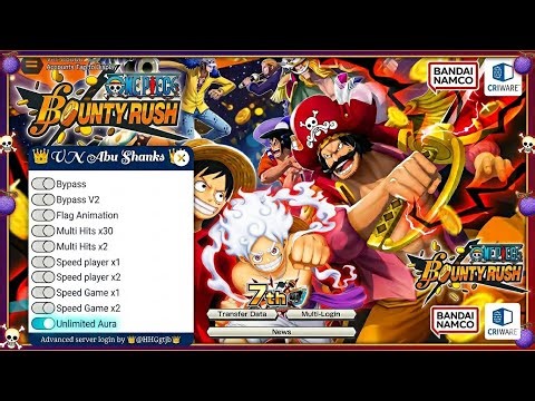 Hack one piece bounty rush mod menu