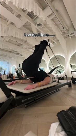 Pilates enabling this behavior I swear