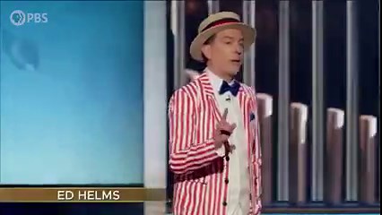 Watch as Ed Helms "helps" #JonStewart relive his infamous Mets game first pitch that he’d rather forget. ⚾ Stream the full #TwainPrize celebration of Jon Stewart free for a limited time at pbs.org/twainprize. #TwainPrizePBS | The Kennedy Center