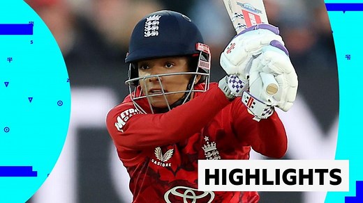 England Women vs West Indies Women first T20 highlights: Sophia Dunkley stars in eight wicket win