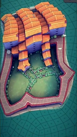 stairs | #townscaper #buildingsimulation #building #shorts