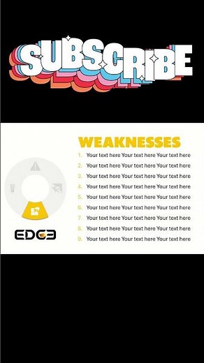 How to Create a SWOT Analysis in PowerPoint with Morph Transition