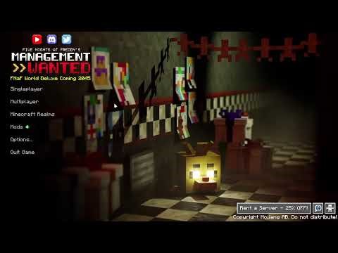 Live Fr Sur mon Serveur Minecraft Java Fnaf avec vous