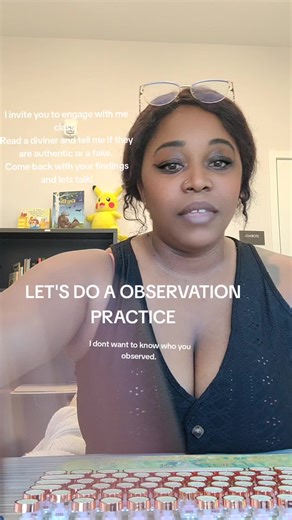 Let's read a Diviner here are 3 things to look out for while observing: 1. how do they open their readings? 2. does their voice come from certainty or performance/ embellishments of the truth? 3.How do you feel while watching them? remember to breath and observe, then come back and tell me. I don't want to know who you read.