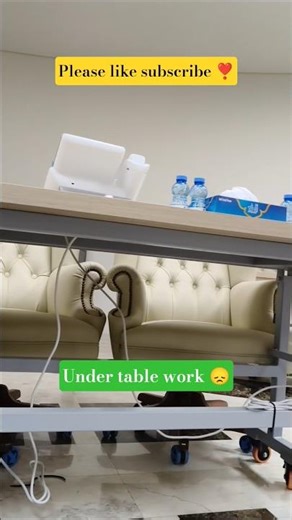 Meeting Room Under Table Electrical Work 😳🔌 #shorts #electrical