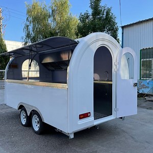 [Hot Item] 2024 American Ice Cream Catering Kitchen Trolley Food Truck for Sale