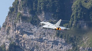 How the Eurofighter Typhoon tore through the Swiss Alps in a show of Bavarian power