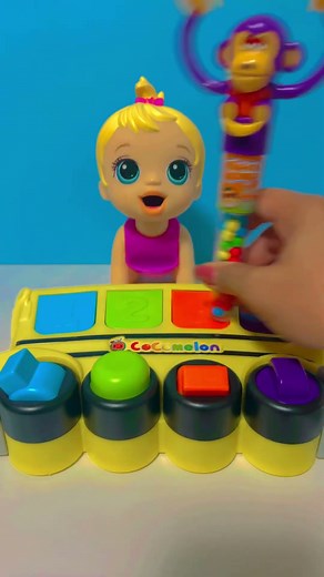 Asmr Cocomelon Pop & Play Pals - Unboxing Toys & Review #shorts #cocomelon #shortvideo
