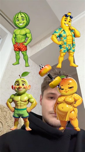 Work out gym fruit island