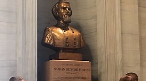 LIVE: Nathan Bedford Forrest bust discussed at Tennessee Historical Commission meeting