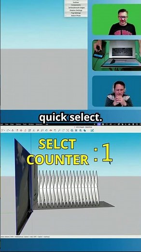 Select Counter #sketchup