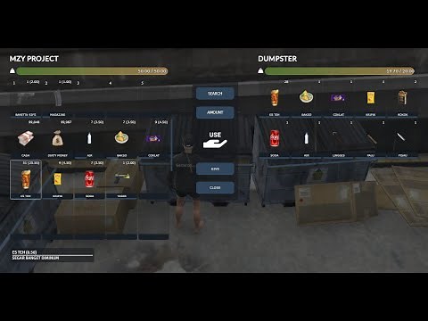 MZY INVENTORY - ADVANCED INVENTORY FOR ESX FRAMEWORK #FIVEM #FIVEMSCRIPT