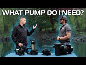 How Do I Choose the Right Pond Pump? | Pond Pump Buying Guide
