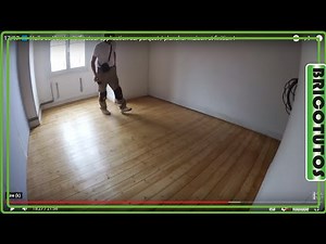 17/17 ⏩ Application of environmental oil or varnish on parquet / house flooring!