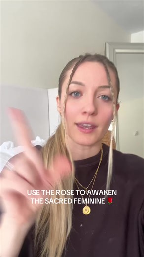 The rose has always been a womb teacher 🌹 Soft power. Sacred geometry. Feminine remembrance✨ #wombwisdom #divinefeminine #rosecodes