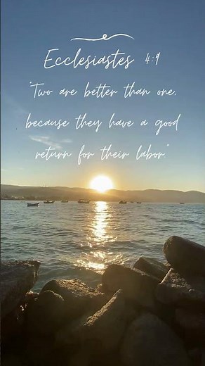 Ecclesiastes 4:9-12 #Ecclesiastes4912, #bibleverse, #motivation, #quotes, #love