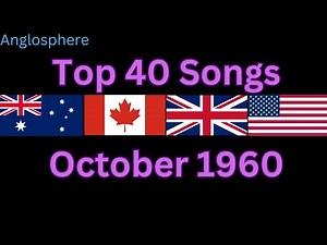 Anglosphere Top 40 October 1960
