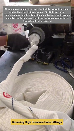 Securing High Pressure Hose Fittings