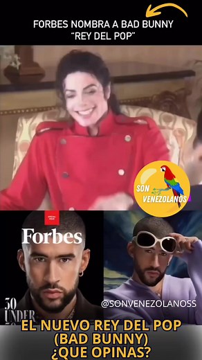 Bad Bunny, el reconocido intérprete de reggaetón y trap latino, ha sido denominado como el nuevo “Rey del pop” por la revista Forbes. Esta designación ha provocado diversas reacciones en las redes sociales, donde mientras algunos lo consideran un motivo de orgullo y una fuente de inspiración para Latinoamérica, otros cuestionan la comparación con figuras históricas del pop. En una reciente entrevista, el cantante puertorriqueño expresó su orgullo por su herencia cultural, enfatizando el valor de