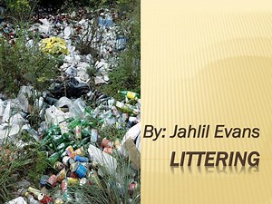 Littering - SlideServe