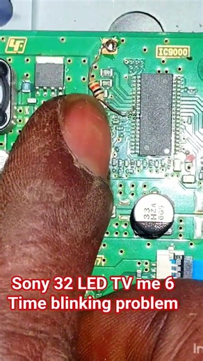 #ledtv #me #6time blinking problem solve and solution