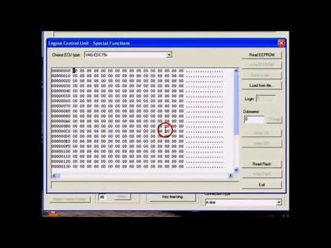 K CAN COMMANDER Wegfahrsperre ausschalten Kilometerstand einstellen