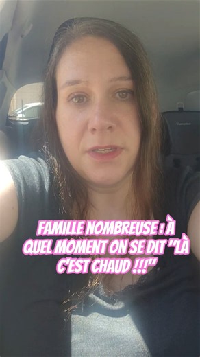 Famille nombreuse : à quel moment ça devient difficile ? #famille #enfants