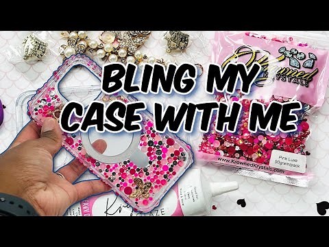 How to Make a Bling Phone Case | How to Bedazzle your Phone Case