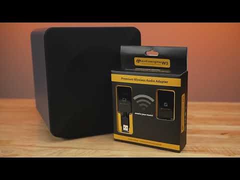 Audioengine S6 Wireless Desktop Subwoofer Setup